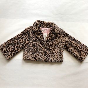 CAbi Lola Faux Fur Cropped Jacket